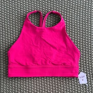 lululemon x Soulcycle high neck bra
